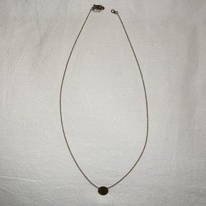 J&D Chain Necklace w/ Circle